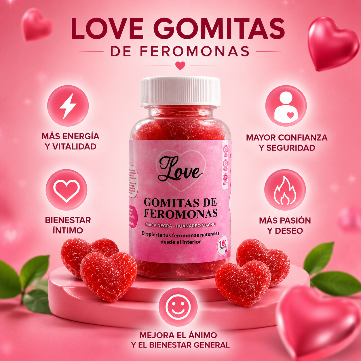 Love Gomitas de Feromonas