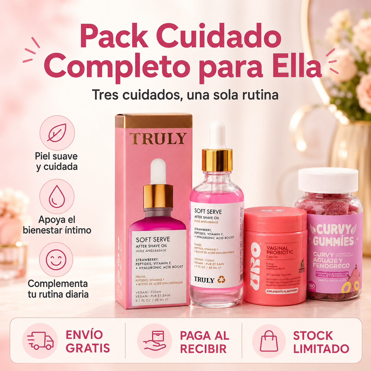 Pack Cuidado Completo para Ella