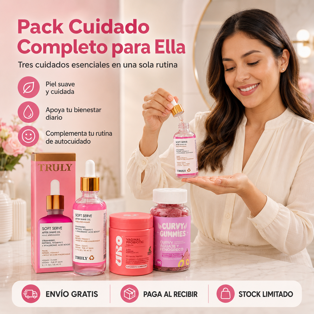 Pack Cuidado Completo para Ella