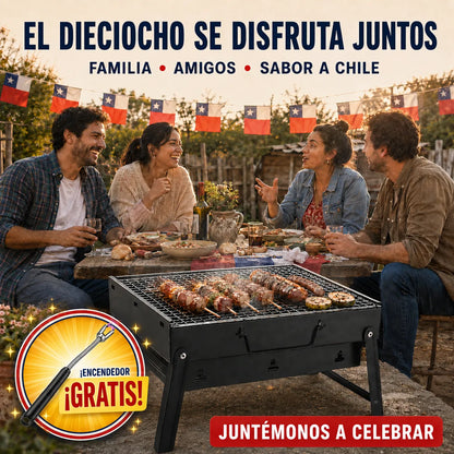 Parrilla para Asado Plegable