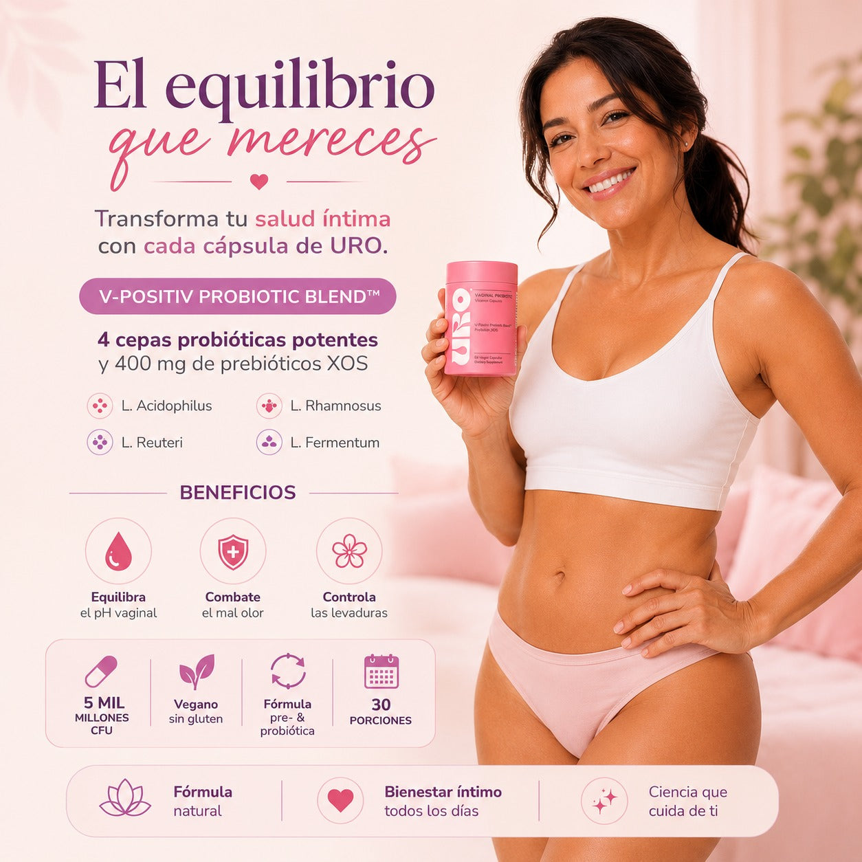 Uro Vaginal Probiotico