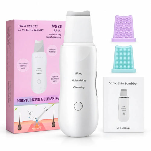 Paleta Ultrasónica Limpiador Facial