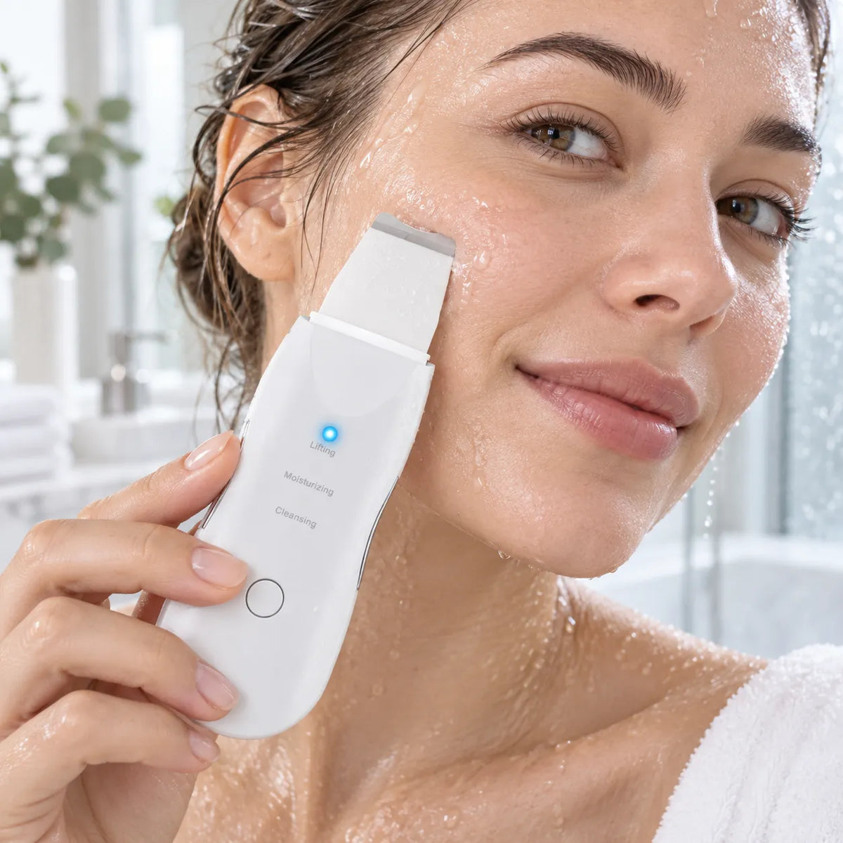 Paleta Ultrasónica Limpiador Facial