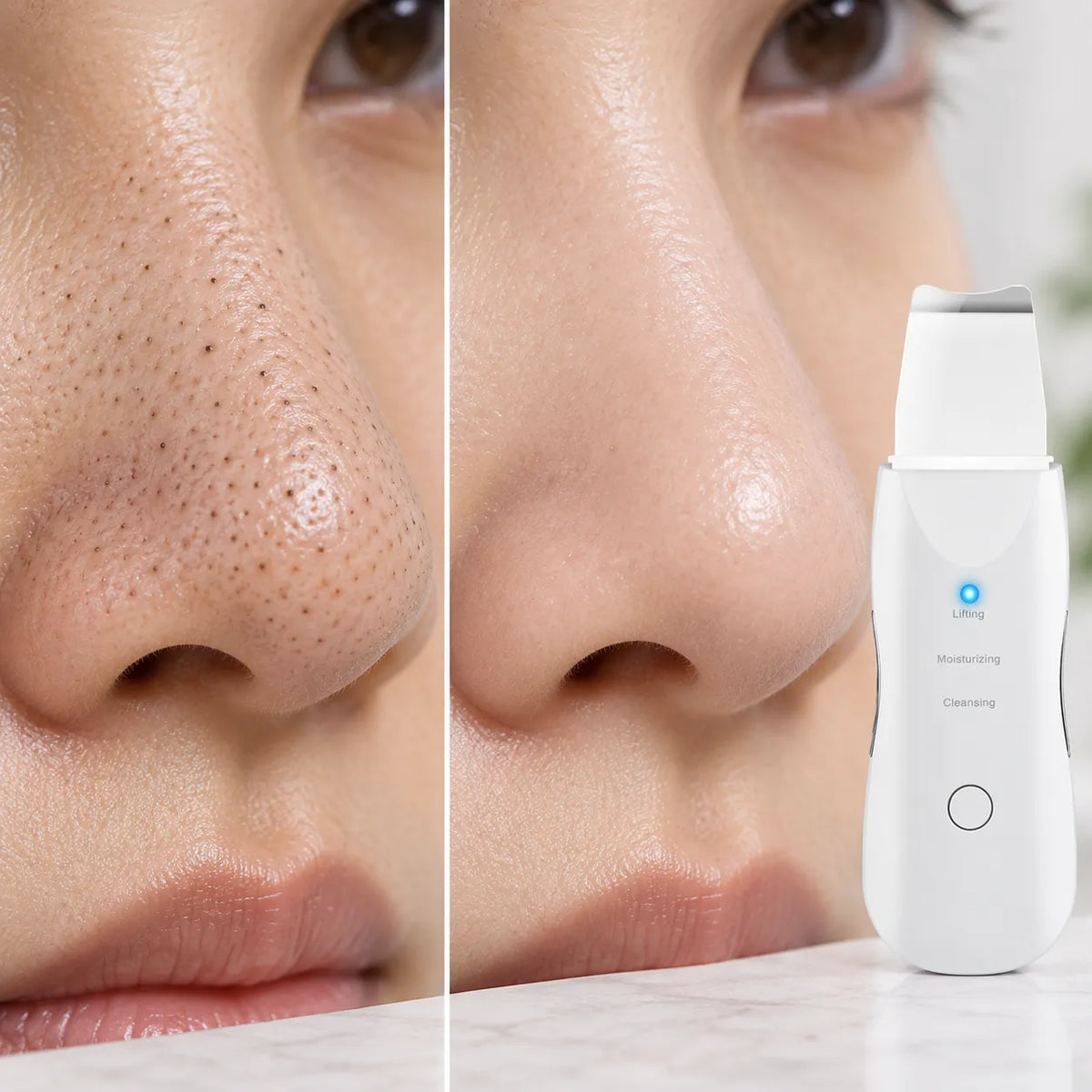 Paleta Ultrasónica Limpiador Facial