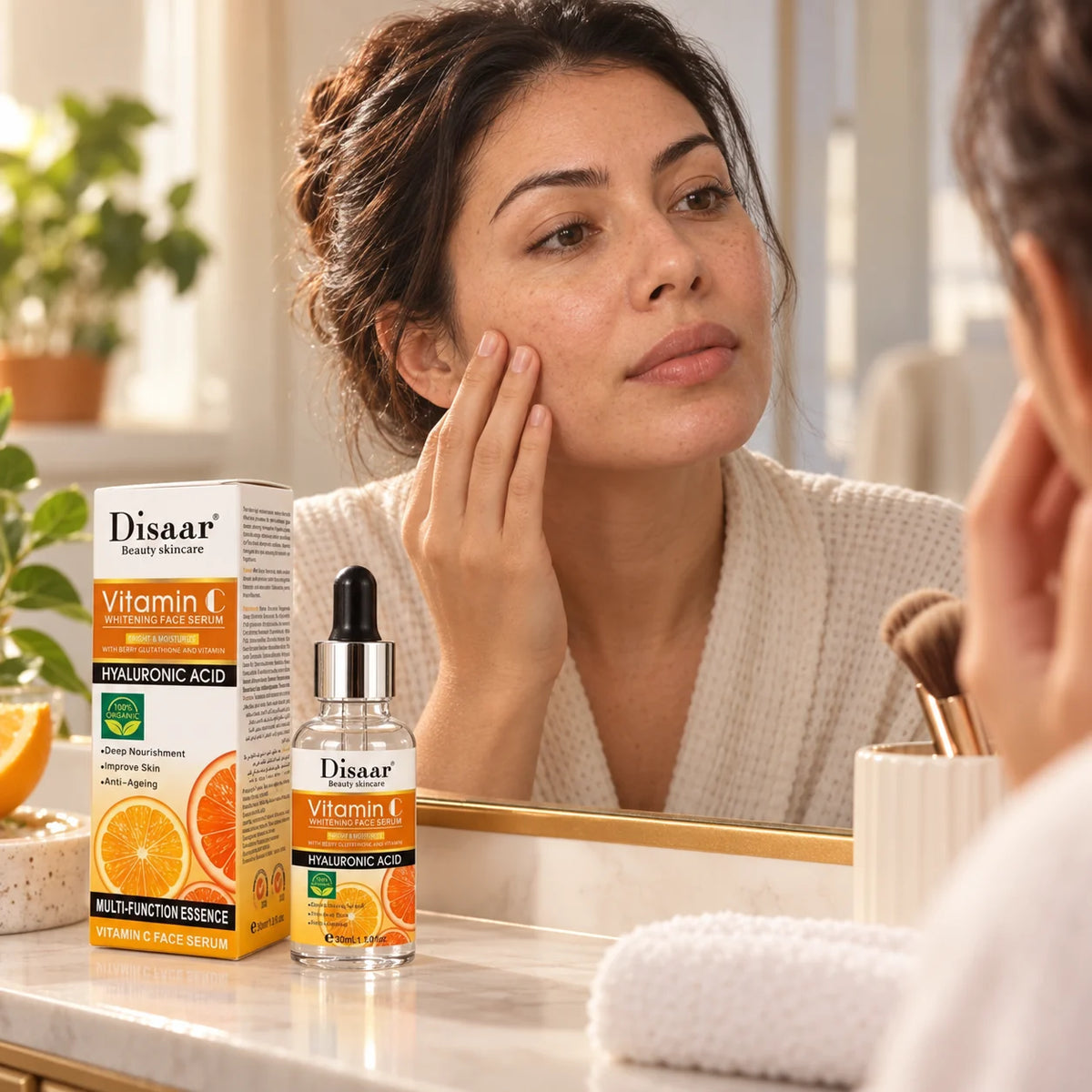 Sérum Disaar Vitamina C con ácido hialurónico, 01