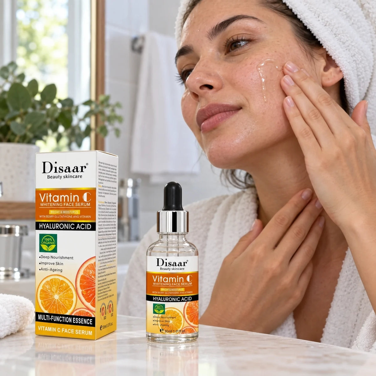 Sérum Disaar Vitamina C con ácido hialurónico, 02