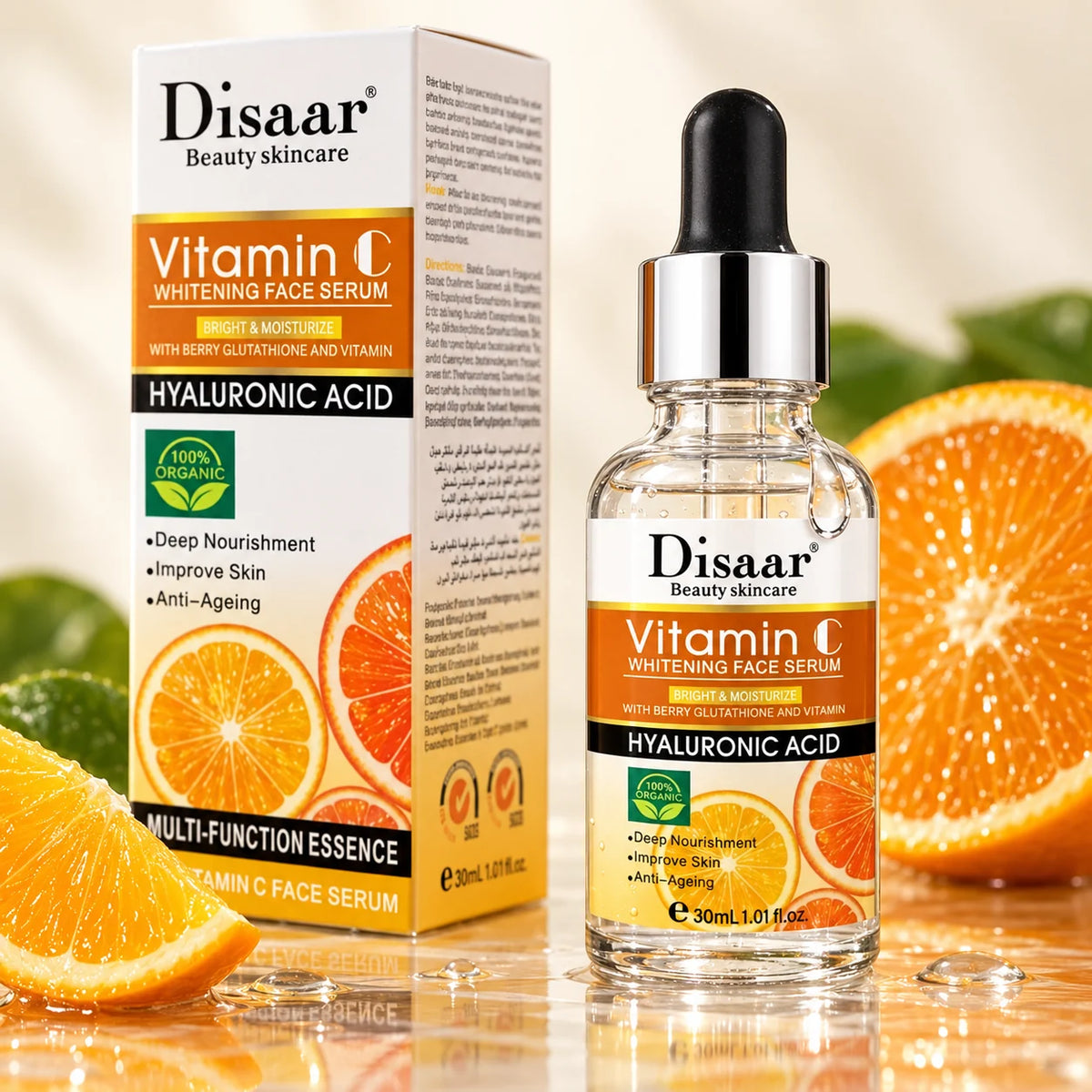 Sérum Disaar Vitamina C con ácido hialurónico, 03