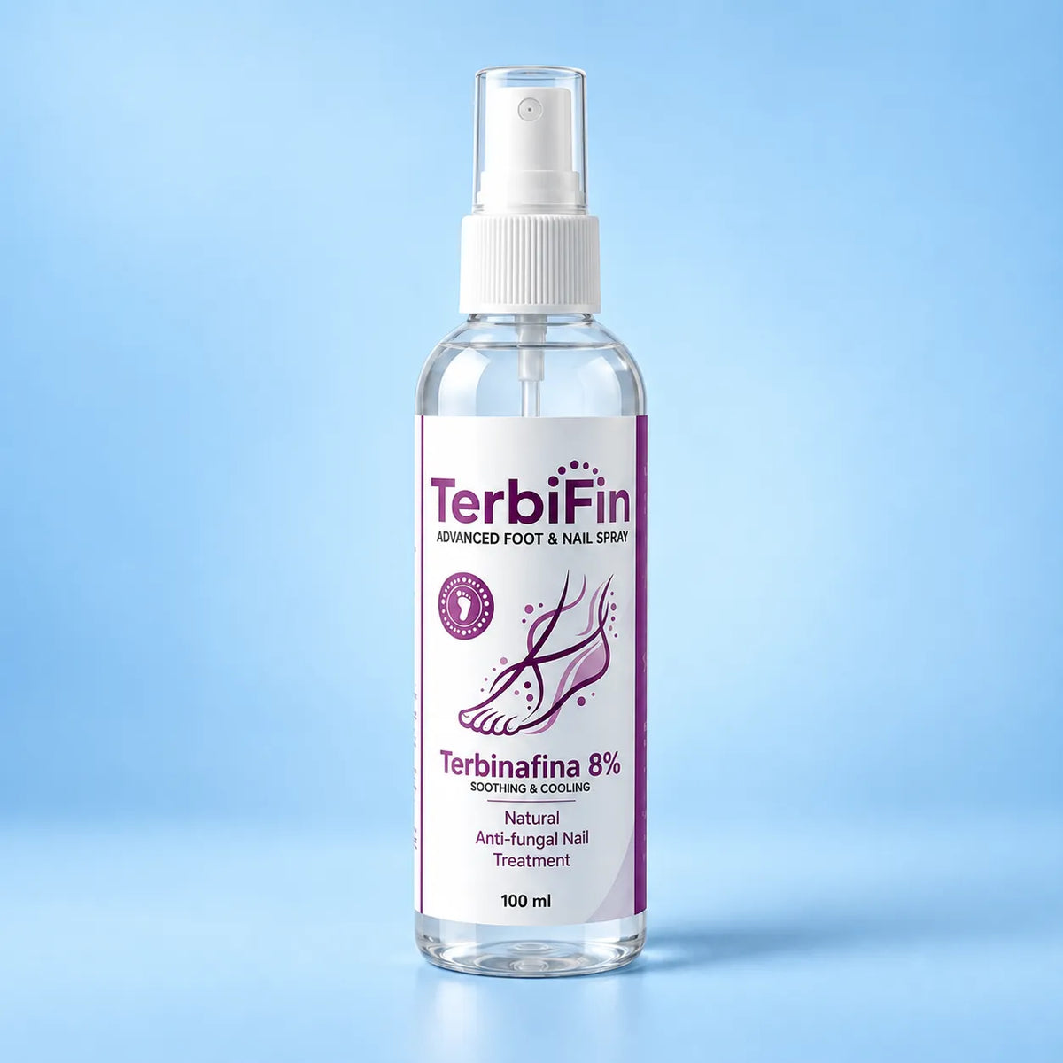 TerbiFin Spray 8% Anti-Hongos Pies Uñas