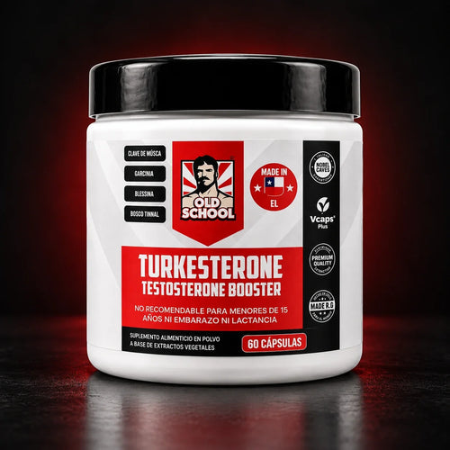 Turkesterone 60 cápsulas - vista principal del producto