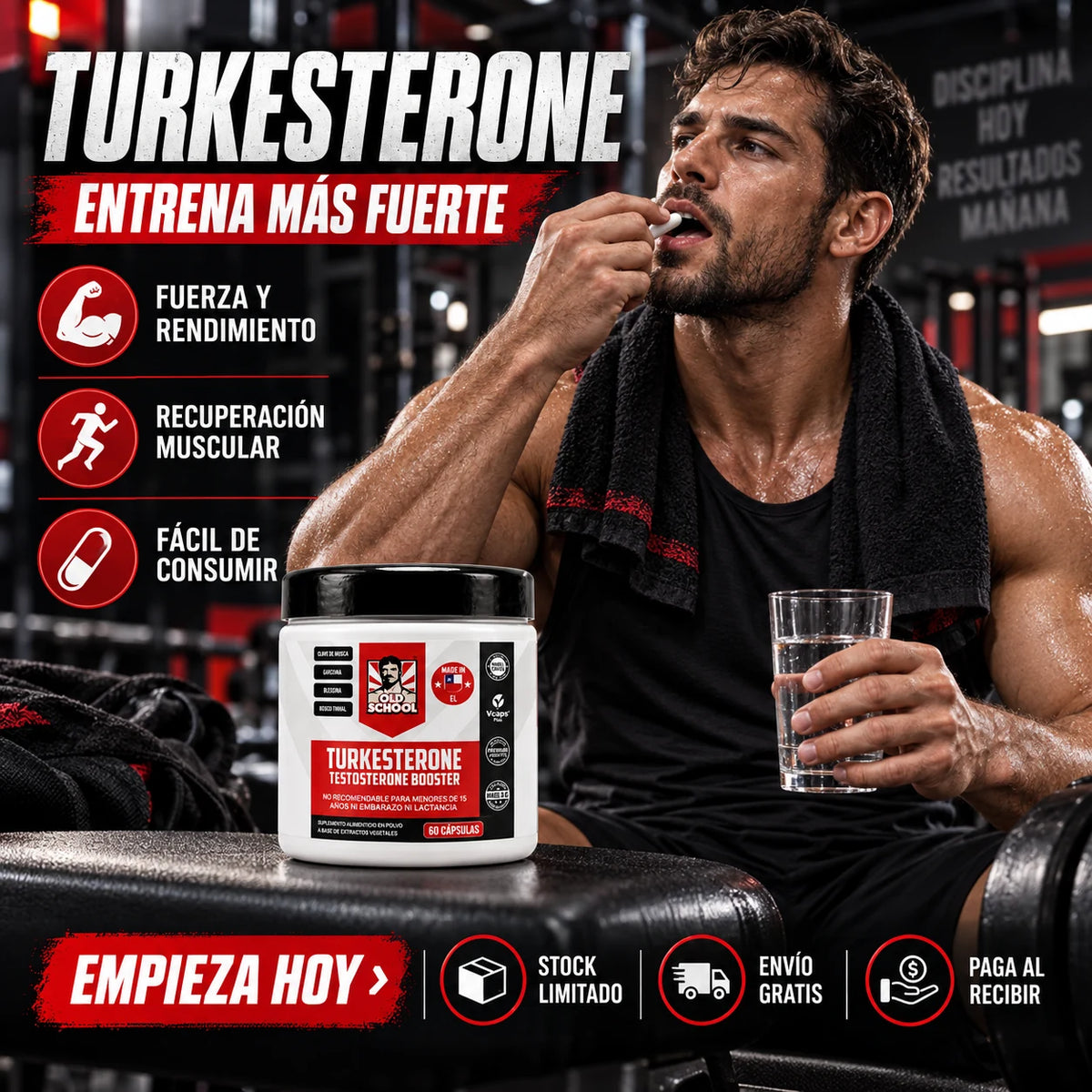 Turkesterone - uso práctico después del entrenamiento