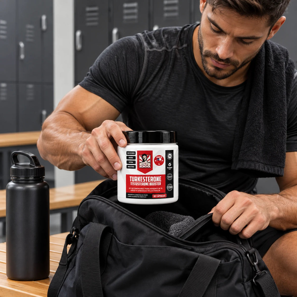 Turkesterone - formato práctico para llevar al gimnasio
